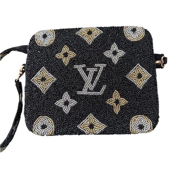 Beaded Crossbody/Clutch - Picture 3 of 4